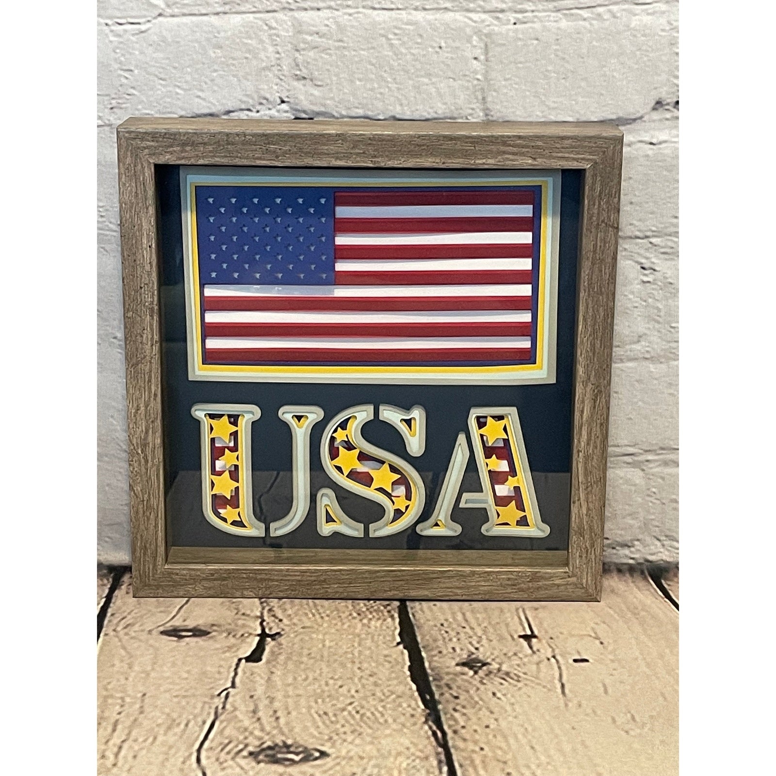 Shadow Box Art - Home