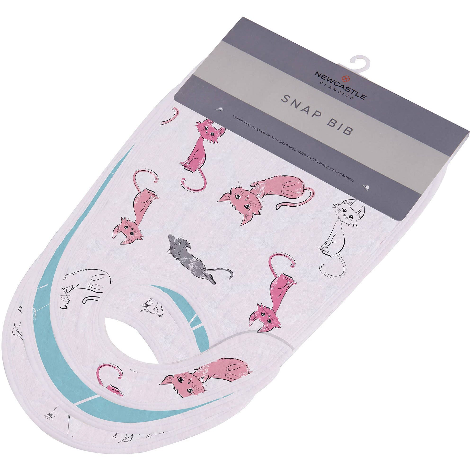 Muslin Snap Bibs - Dandelions