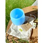 Silicone Portable Travel Wine Glasses + Bag