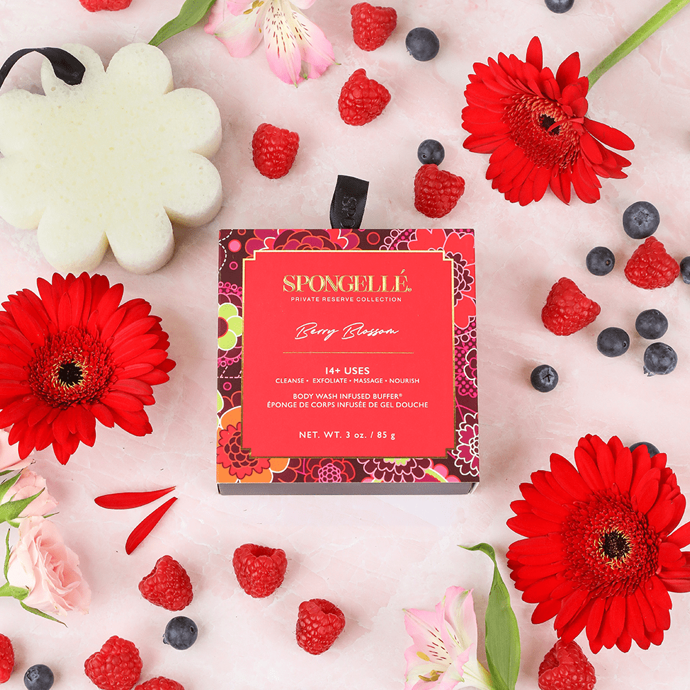 Spongelle Body Wash Infused Buffer 14+ Berry Blossom