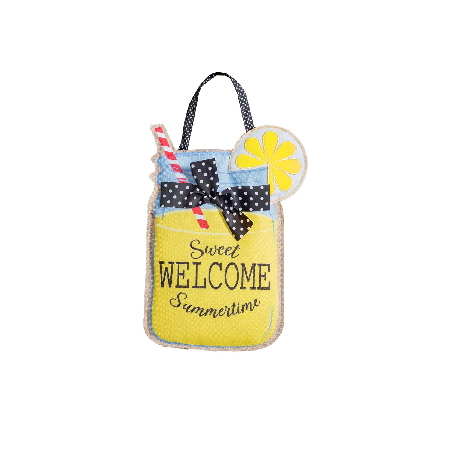 Sweet Summertime Burlap Door Décor