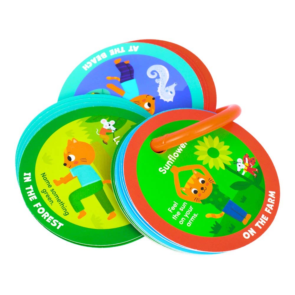 Yoga Cards - Yoga Adventures with Cat and Mouse for Preschoolers