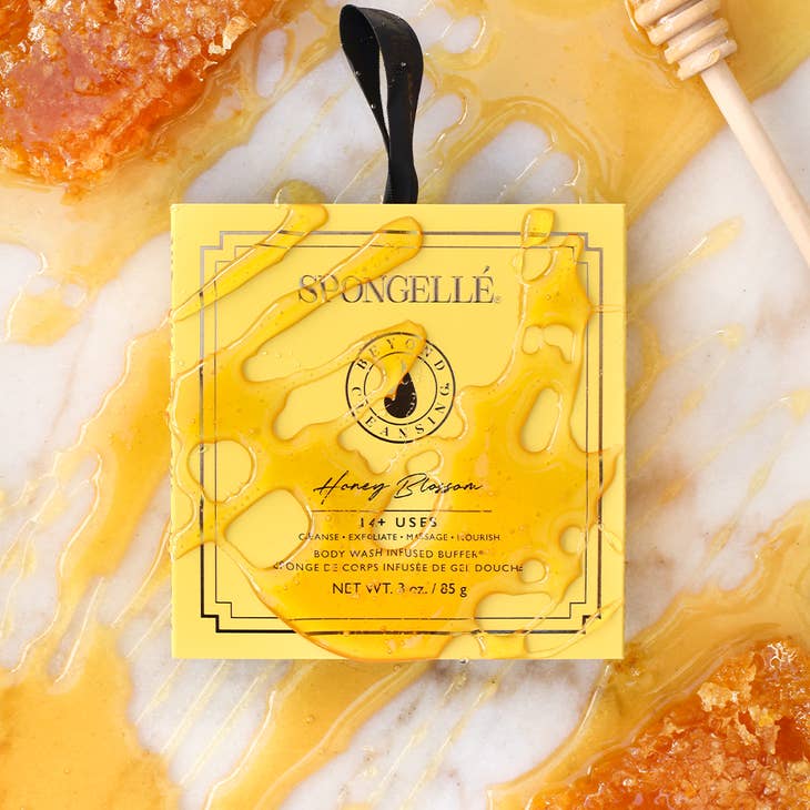 Spongelle Body Wash Infused Buffer 14+ Honey Blossom