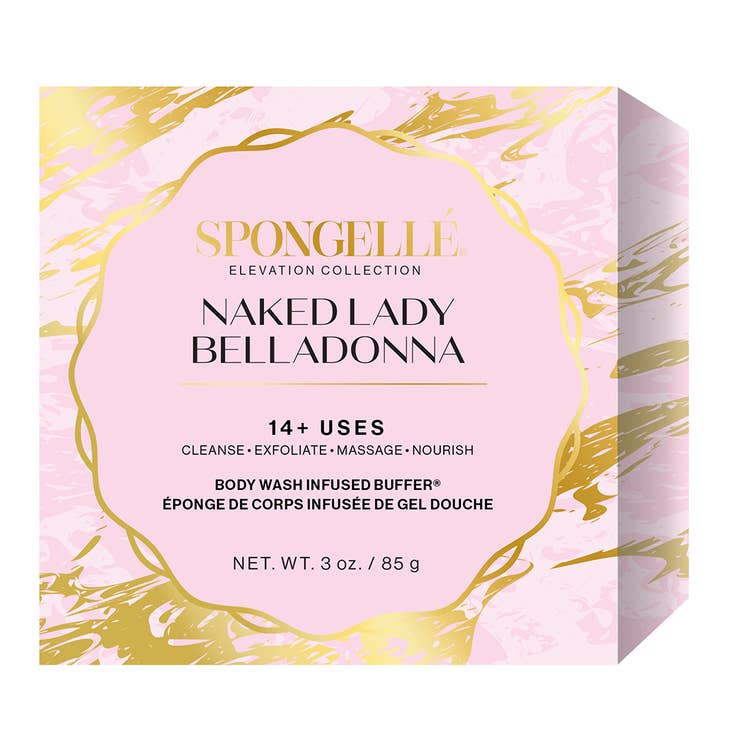 Spongelle Body Wash Infused Buffer 14+ Naked Lady Belladonna