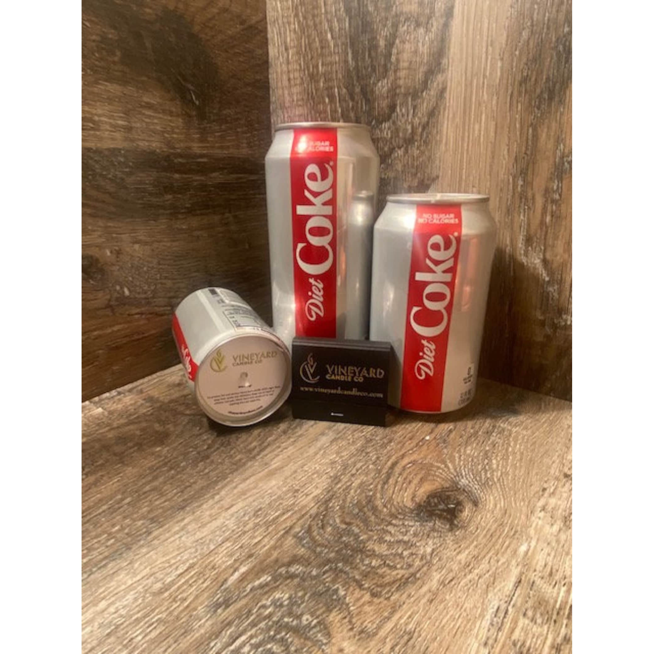 Up-cylced Soda Scented Candles