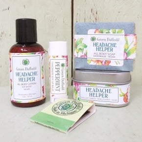 Green Daffodil Boxed Gift Set - Lotion, Soy Candle, & Lip Balm