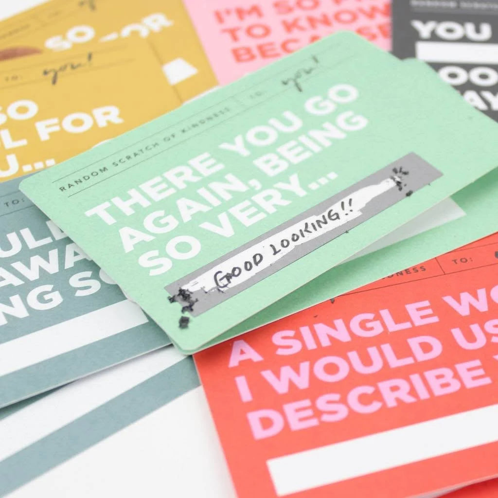 Random Scratch of Kindness Mini Notes