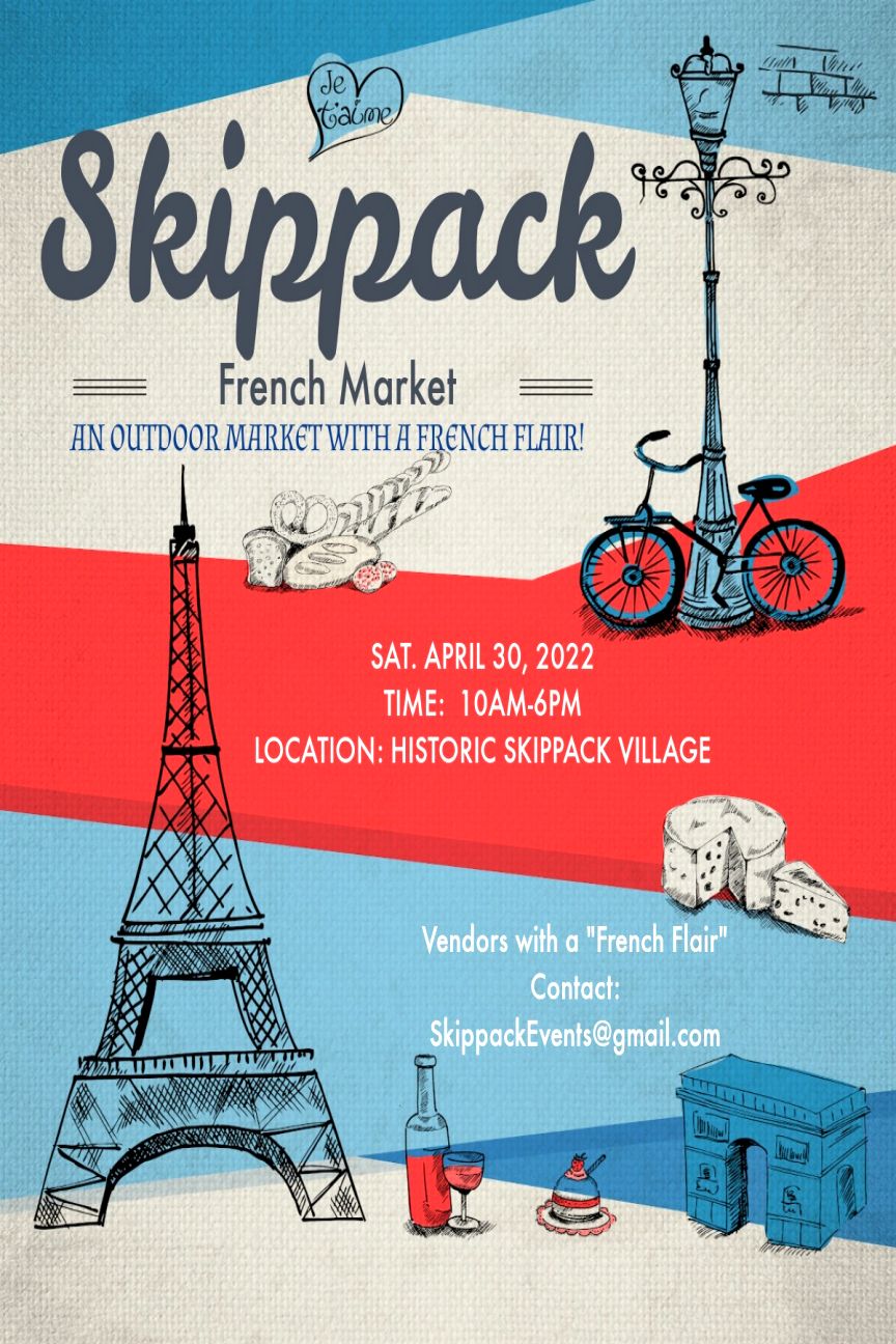French Market is this Saturday in Skippack Village!