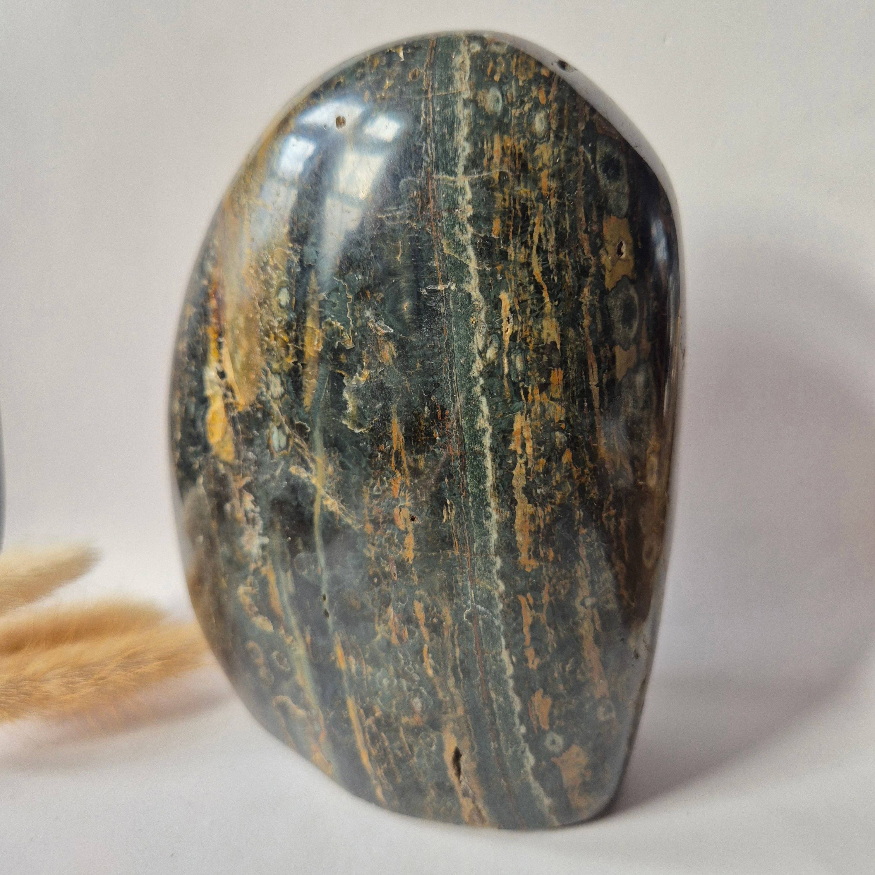 Gemstone Spiritual Statement Piece Ocean Jasper Freeform – 1600 grams