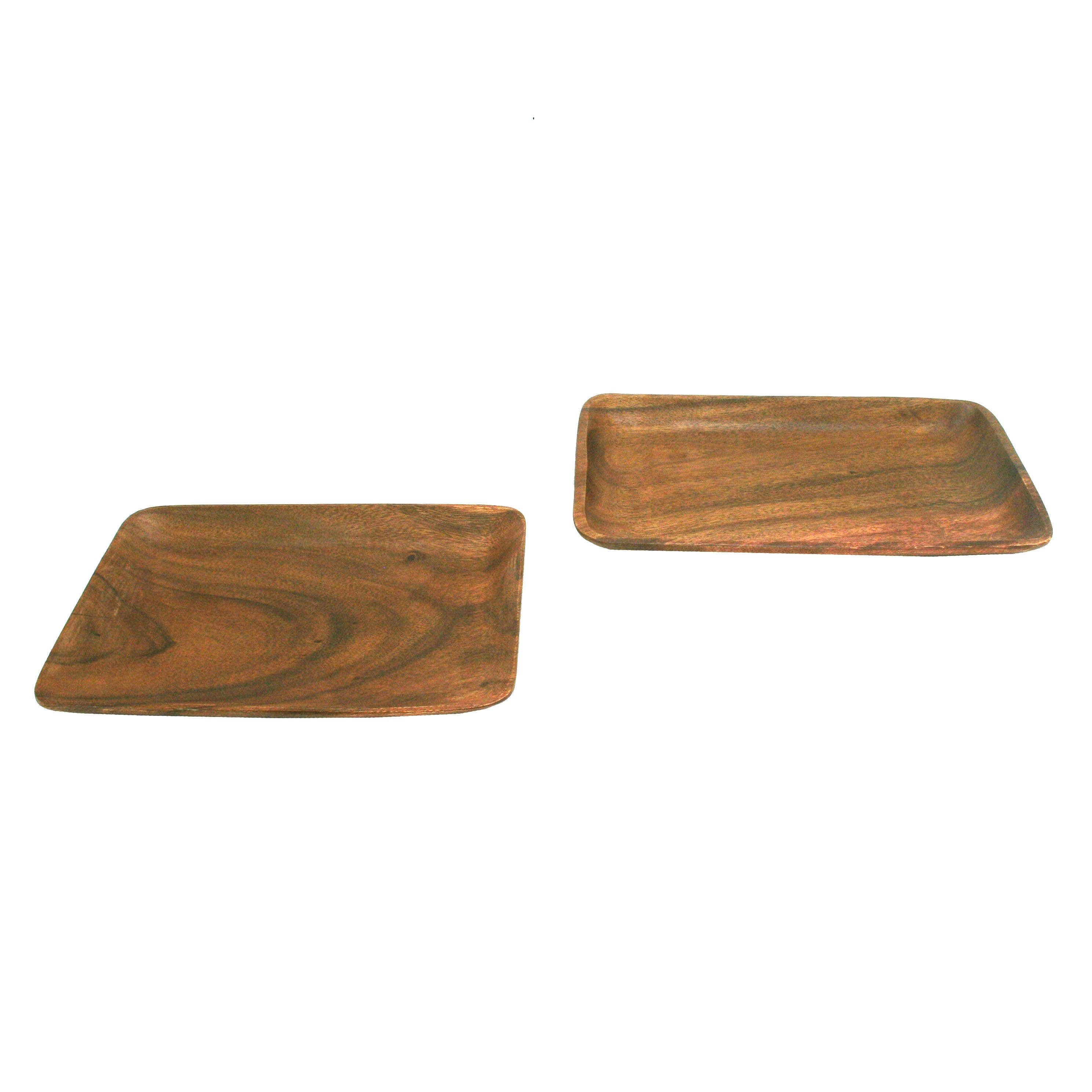 Acacia Rectangle Tray - Perfect for Salads: Large