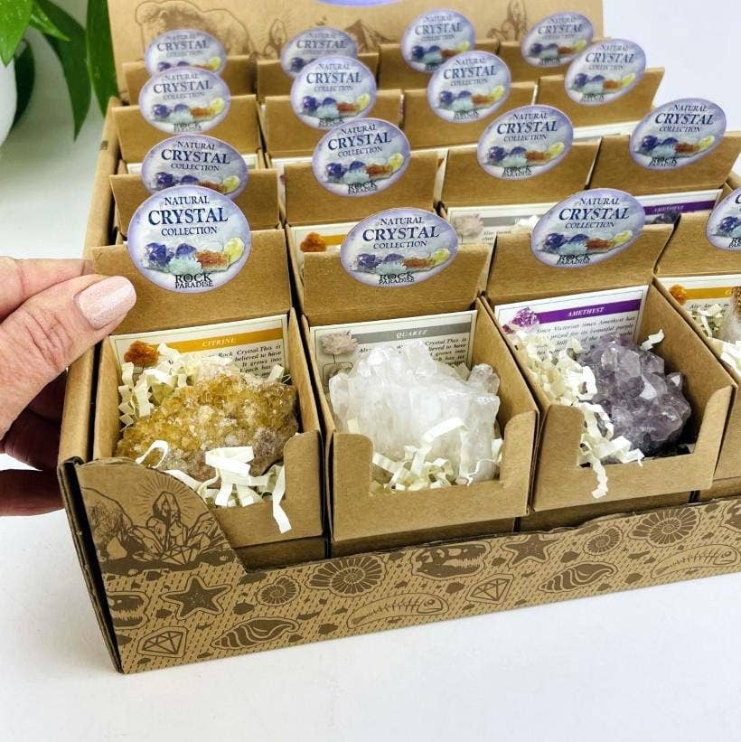 Natural Crystal Collection - Point of Purchase Display