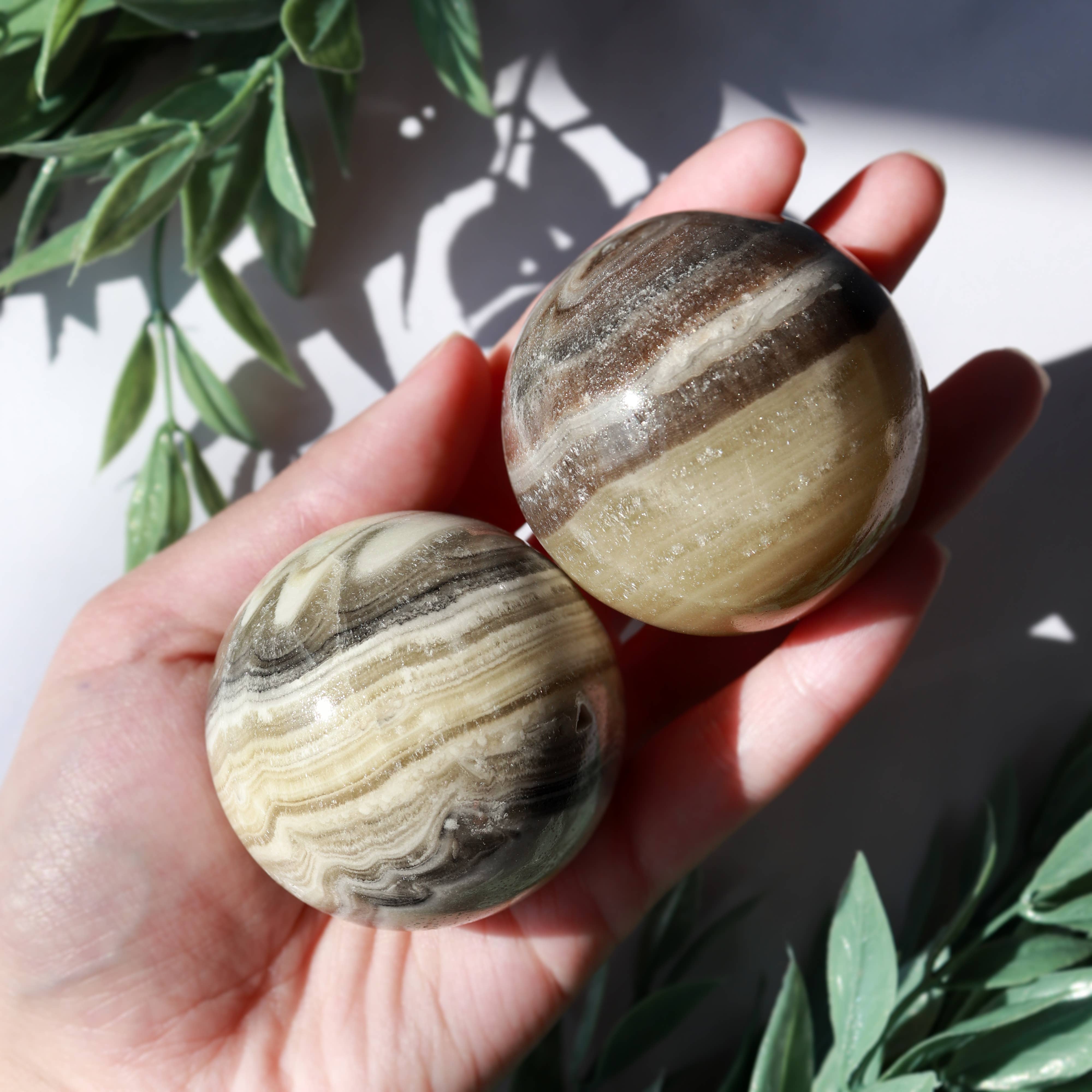 Zebra Onyx Sphere | Gemstone Spheres