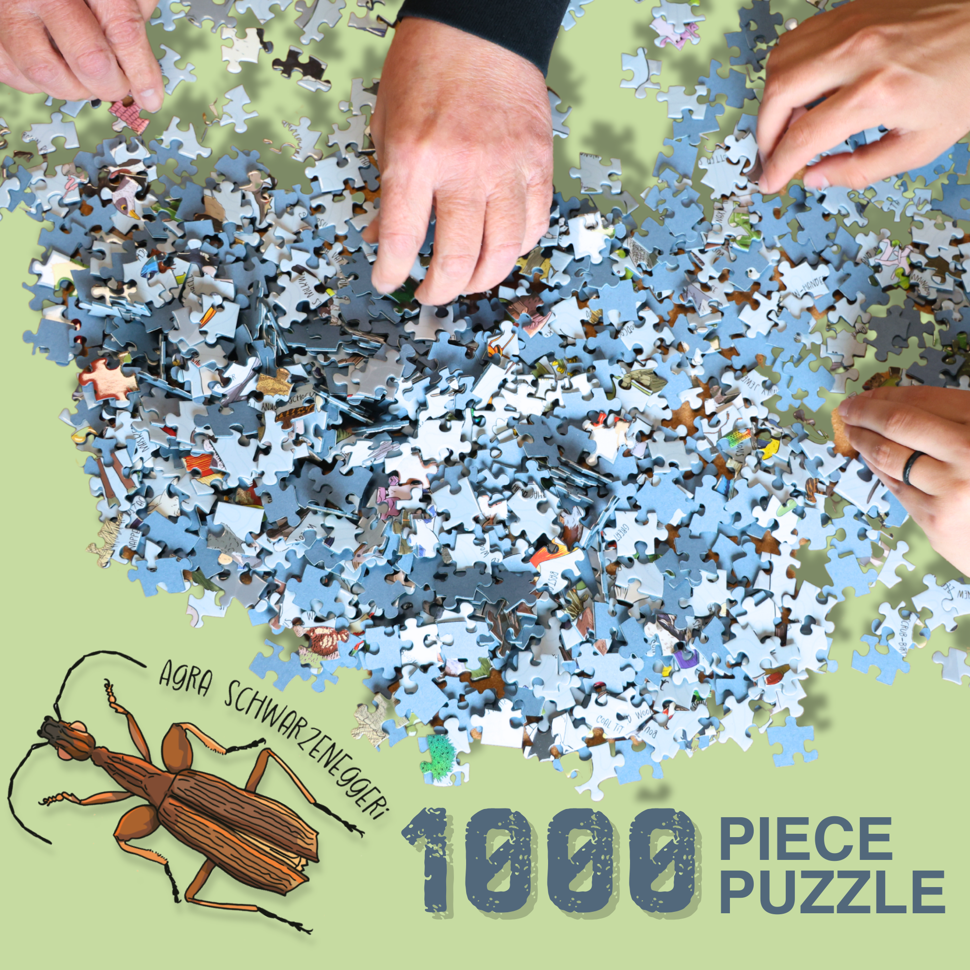 Silly Nature Puzzle – 1,000 Piece Funny Nature Gift