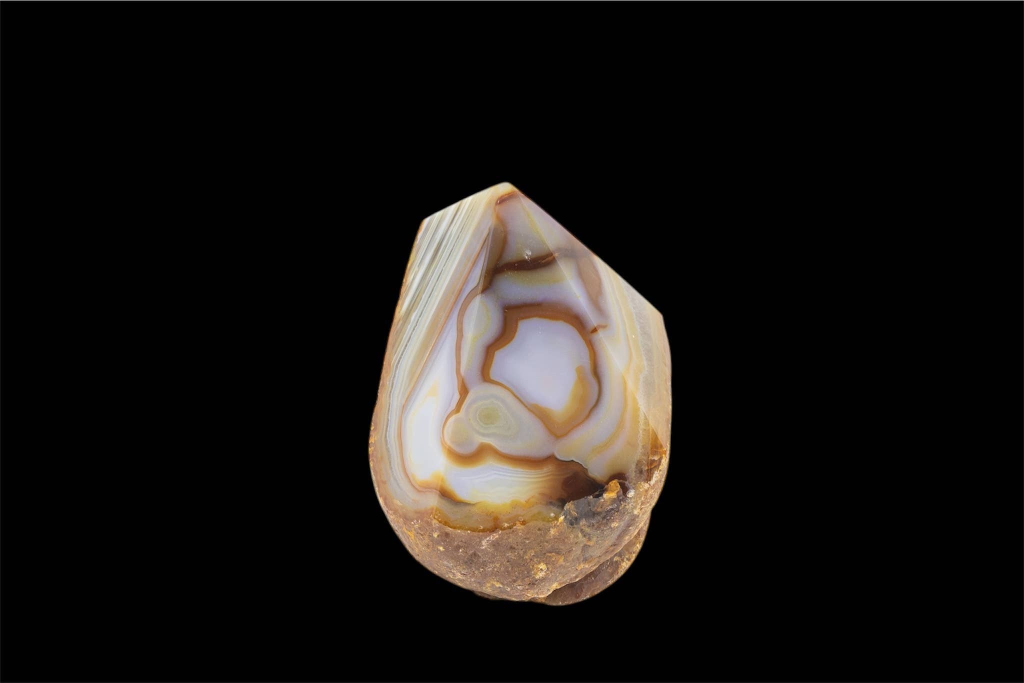 Agate Polished Top Points