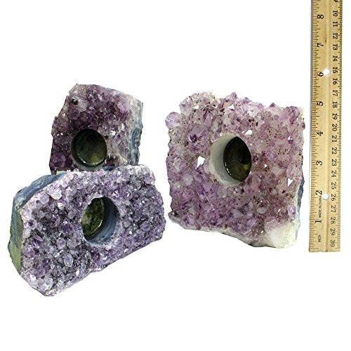 Amethyst Crystal Cluster Candle Holder Wholesale Crystals