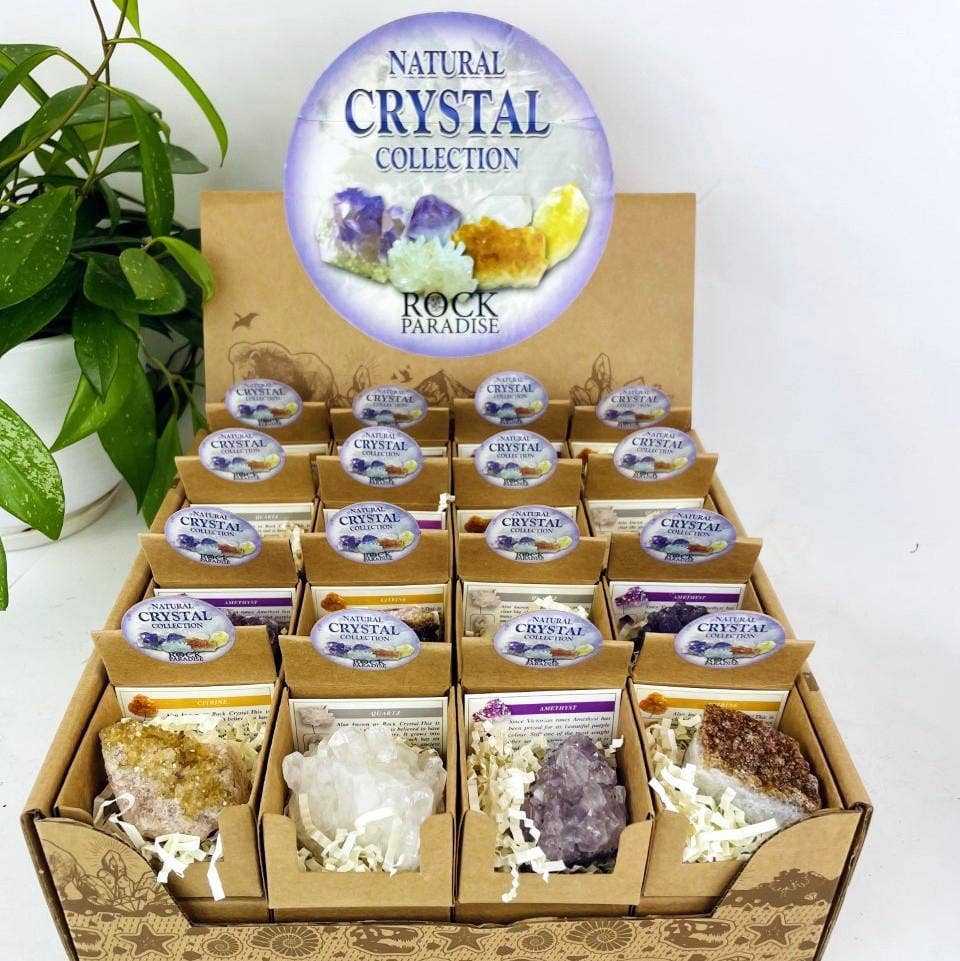 Natural Crystal Collection - Point of Purchase Display