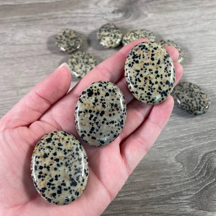 Gemstone Palm Stones 45mm – Bulk Crystal Supplies : Serpentine b