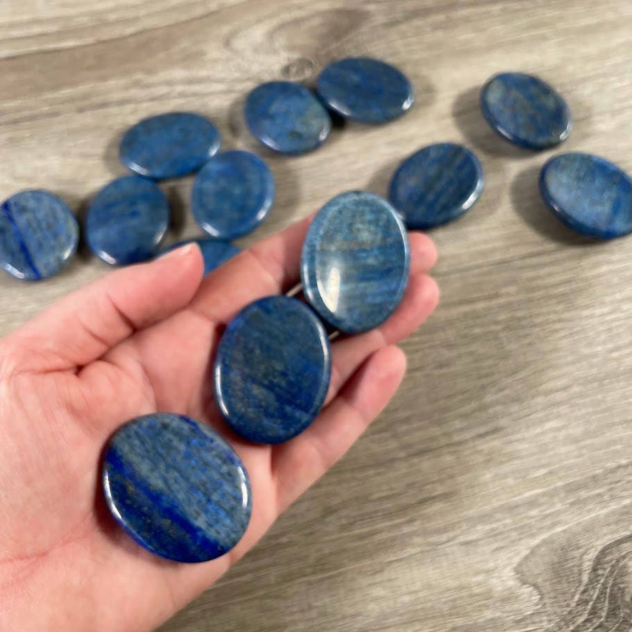 Oval Gemstone Worry Stones – Bulk Pocket Crystals: Kambaba