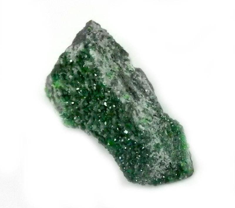 Crystal Uvarovite Stone - Rare Stone