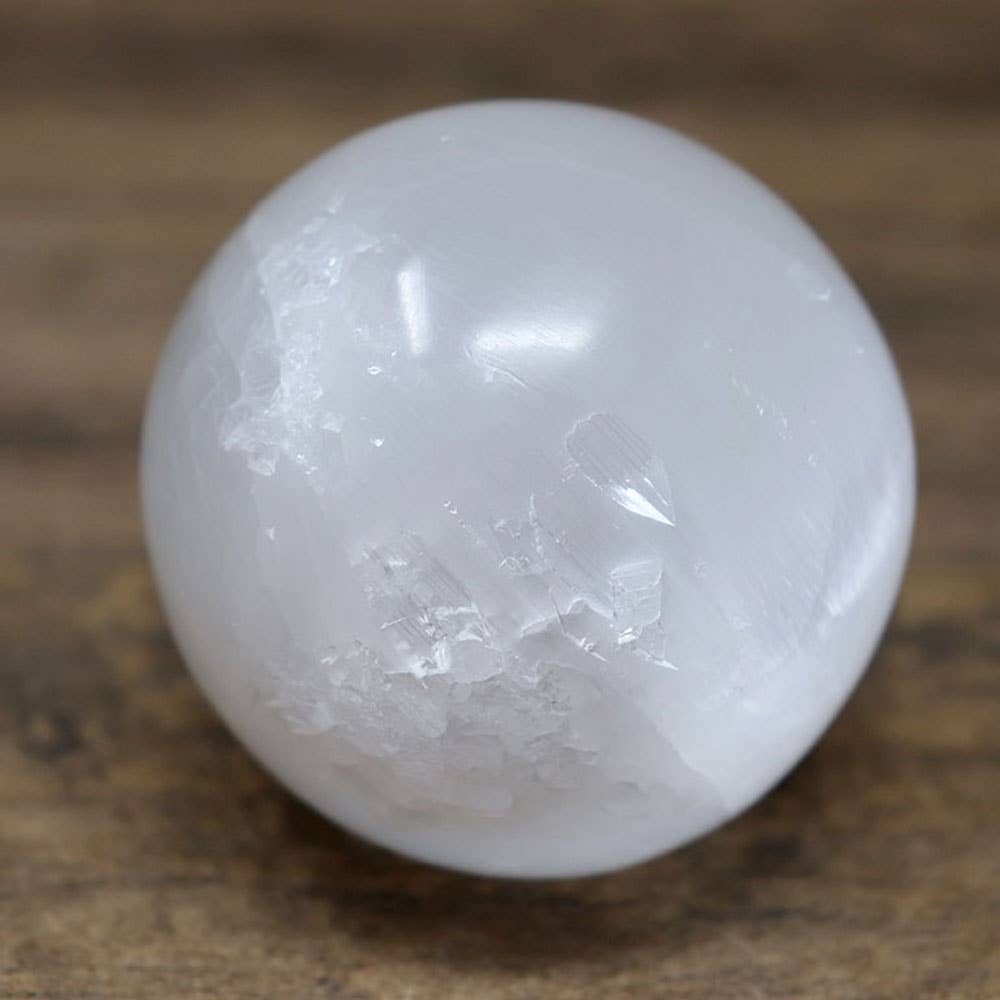 Selenite Sphere  | Crystal Sphere