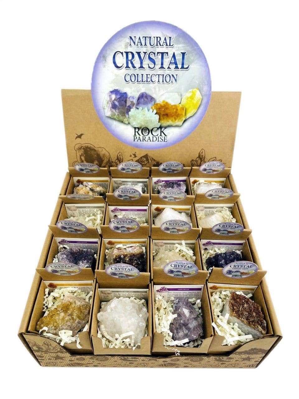 Natural Crystal Collection - Point of Purchase Display