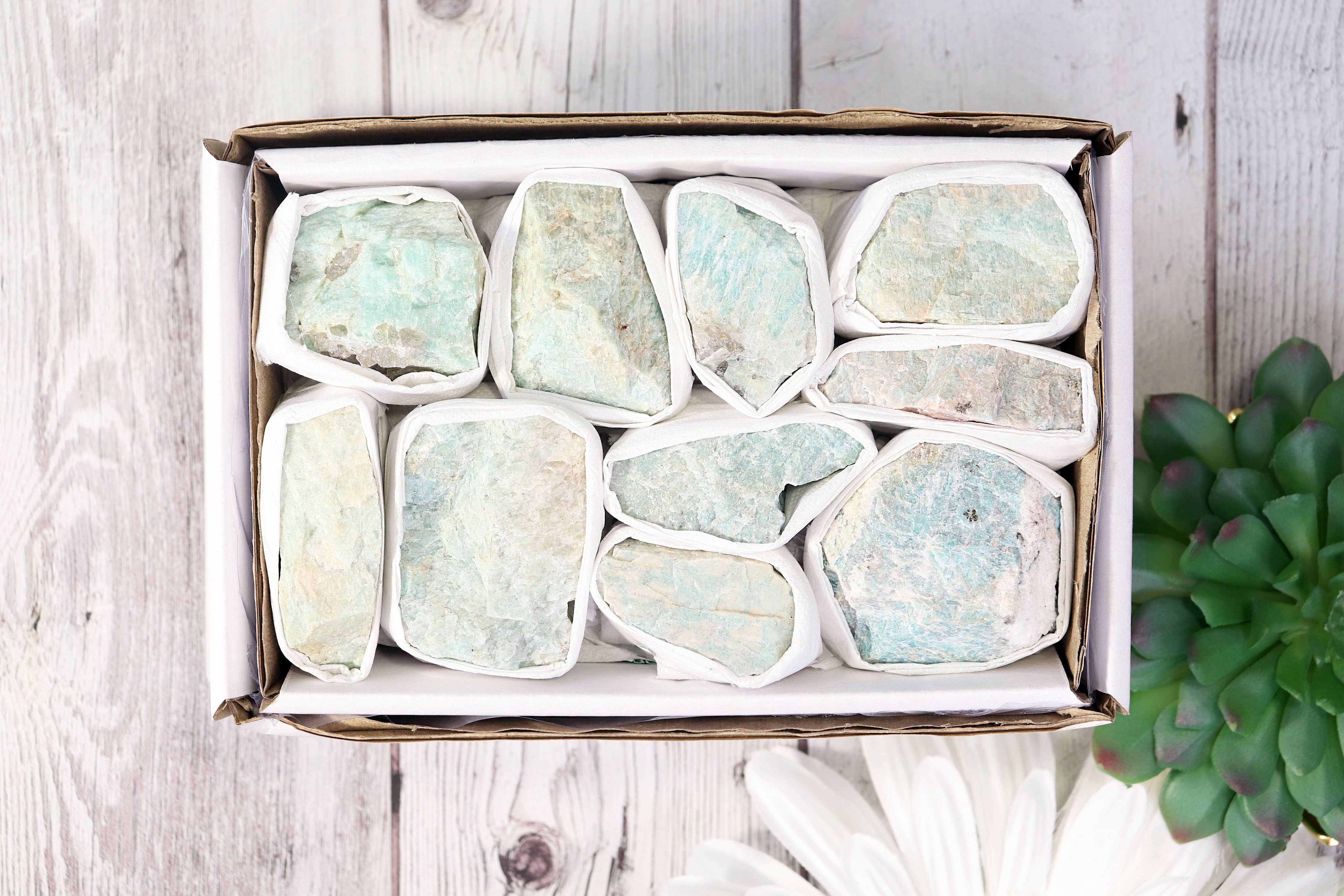 Amazonite Flat - Amazonite Crystal