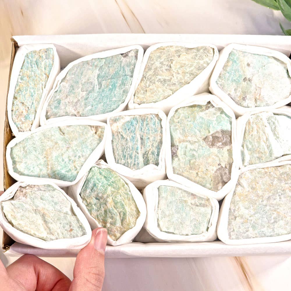 Amazonite Flat - Amazonite Crystal