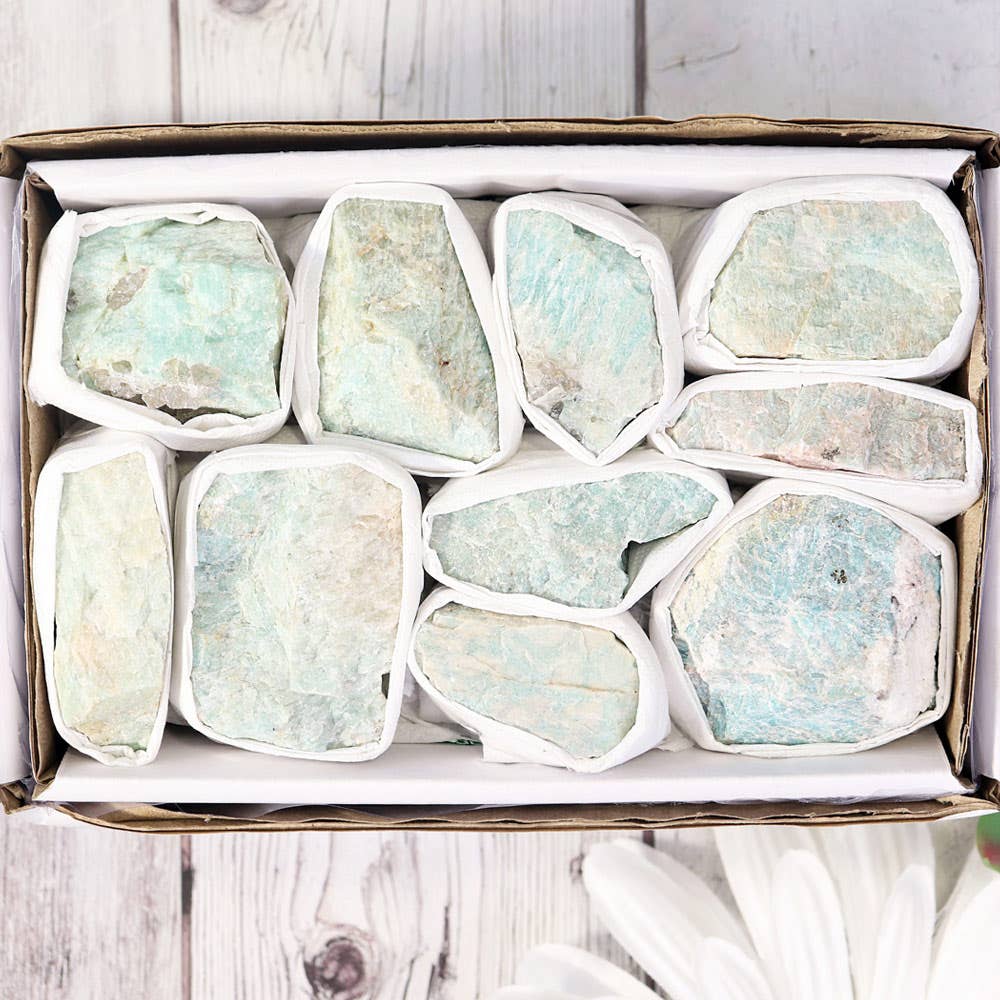 Amazonite Flat - Amazonite Crystal