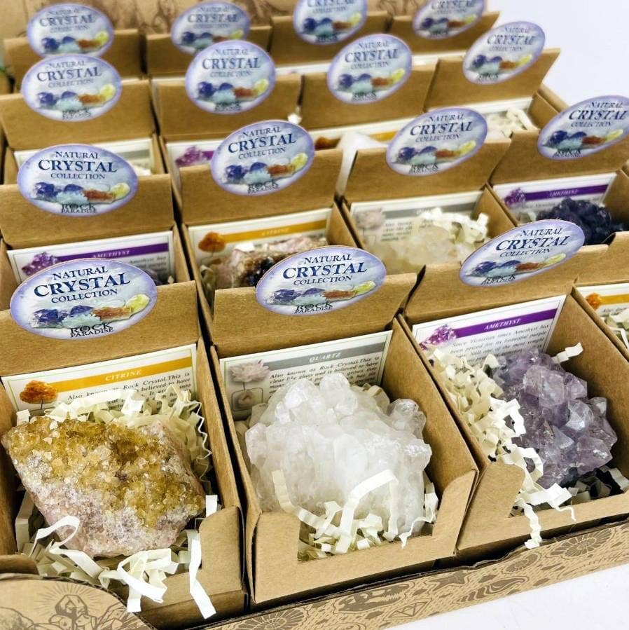 Natural Crystal Collection - Point of Purchase Display