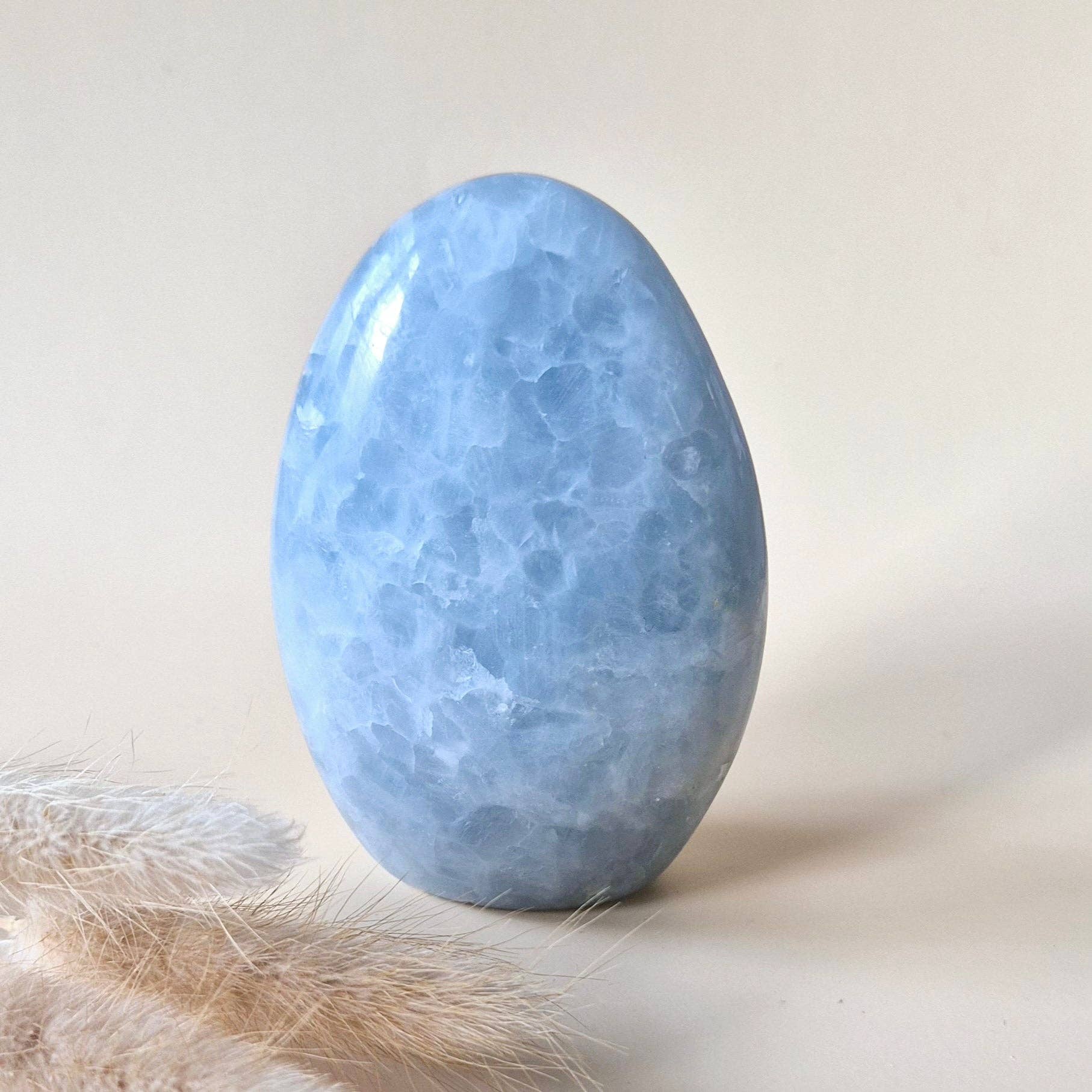 Celestine Gemstone Freeform 250g – Soft Blue Calm Stone