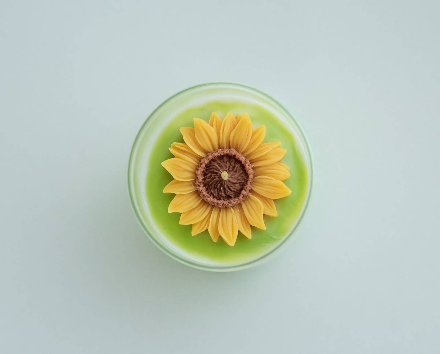 Sunflower Soy Blend Candle | 8.5 oz candle: Peach + Cream