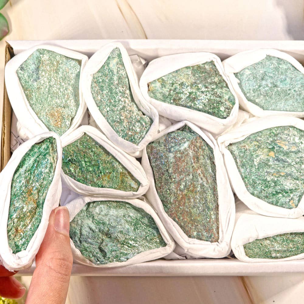 Fuchsite Flat - Fuchsite Crystal