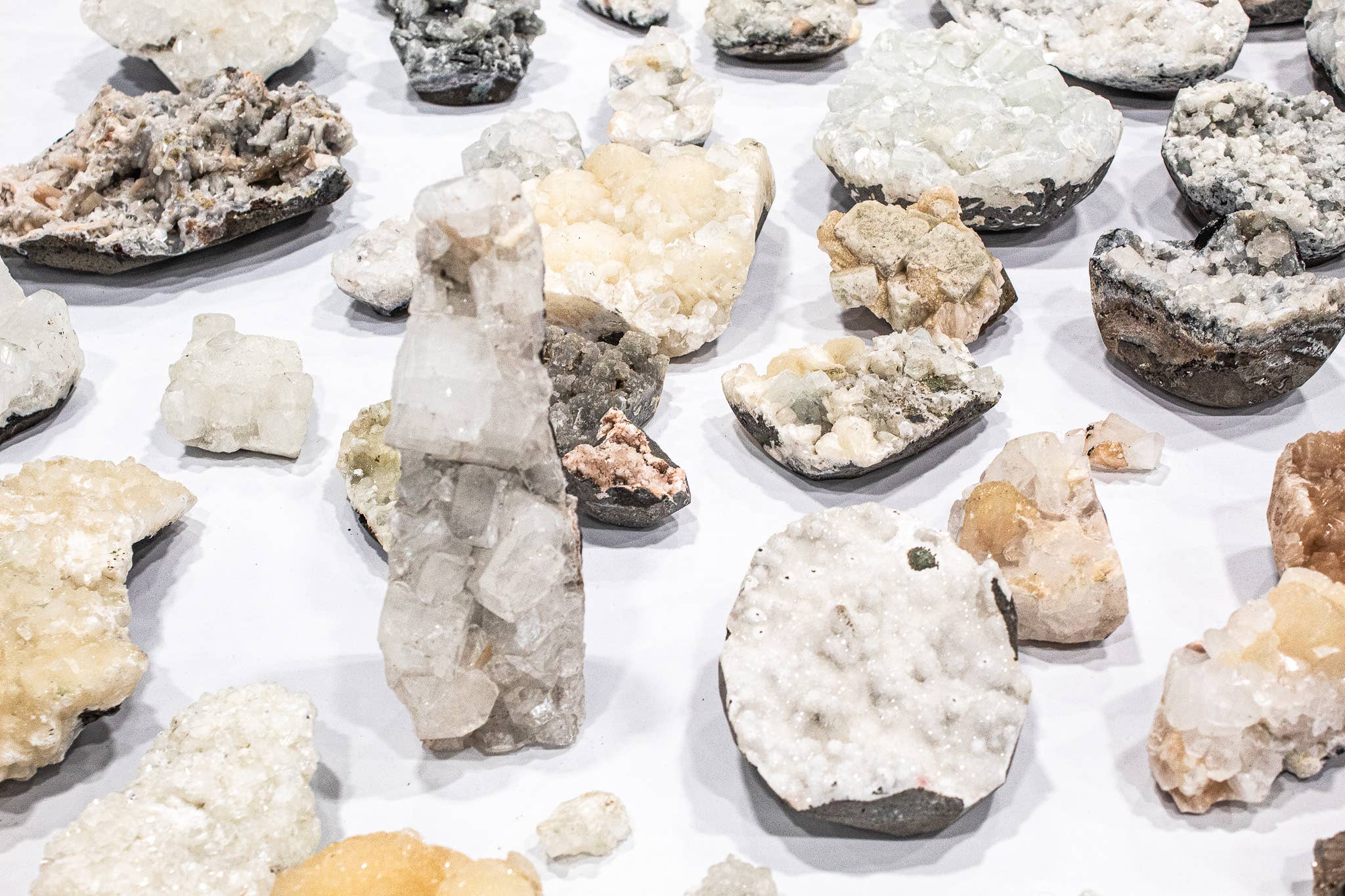 Apophyllite, Zeolite, and Stilbite