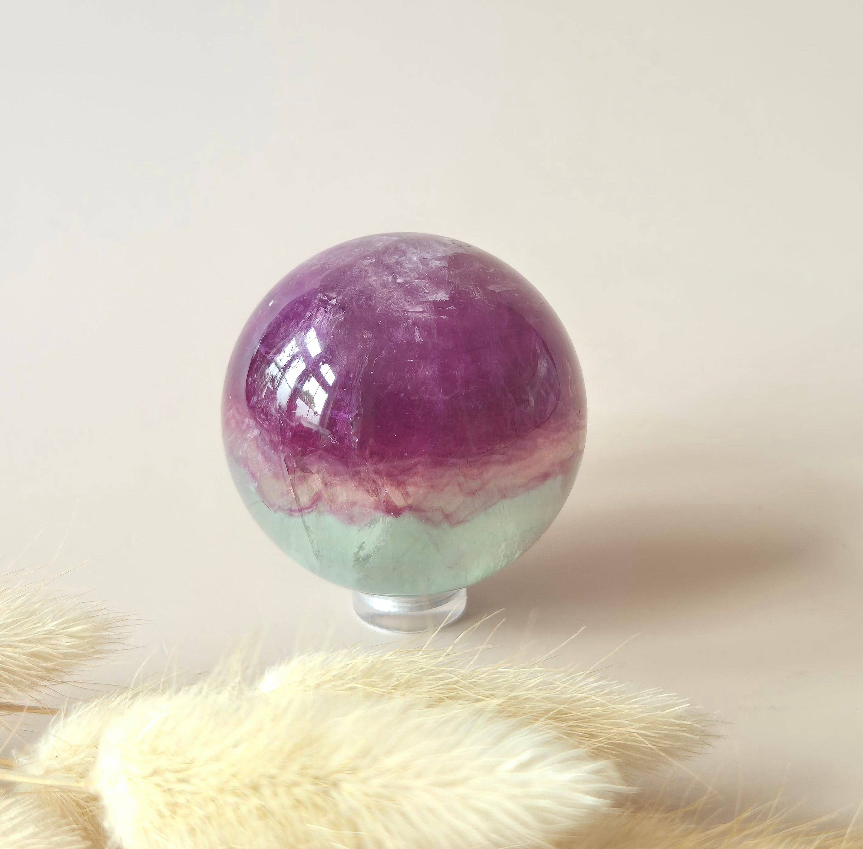 Gemstone Fluorite Sphere – Rainbow (5 cm)