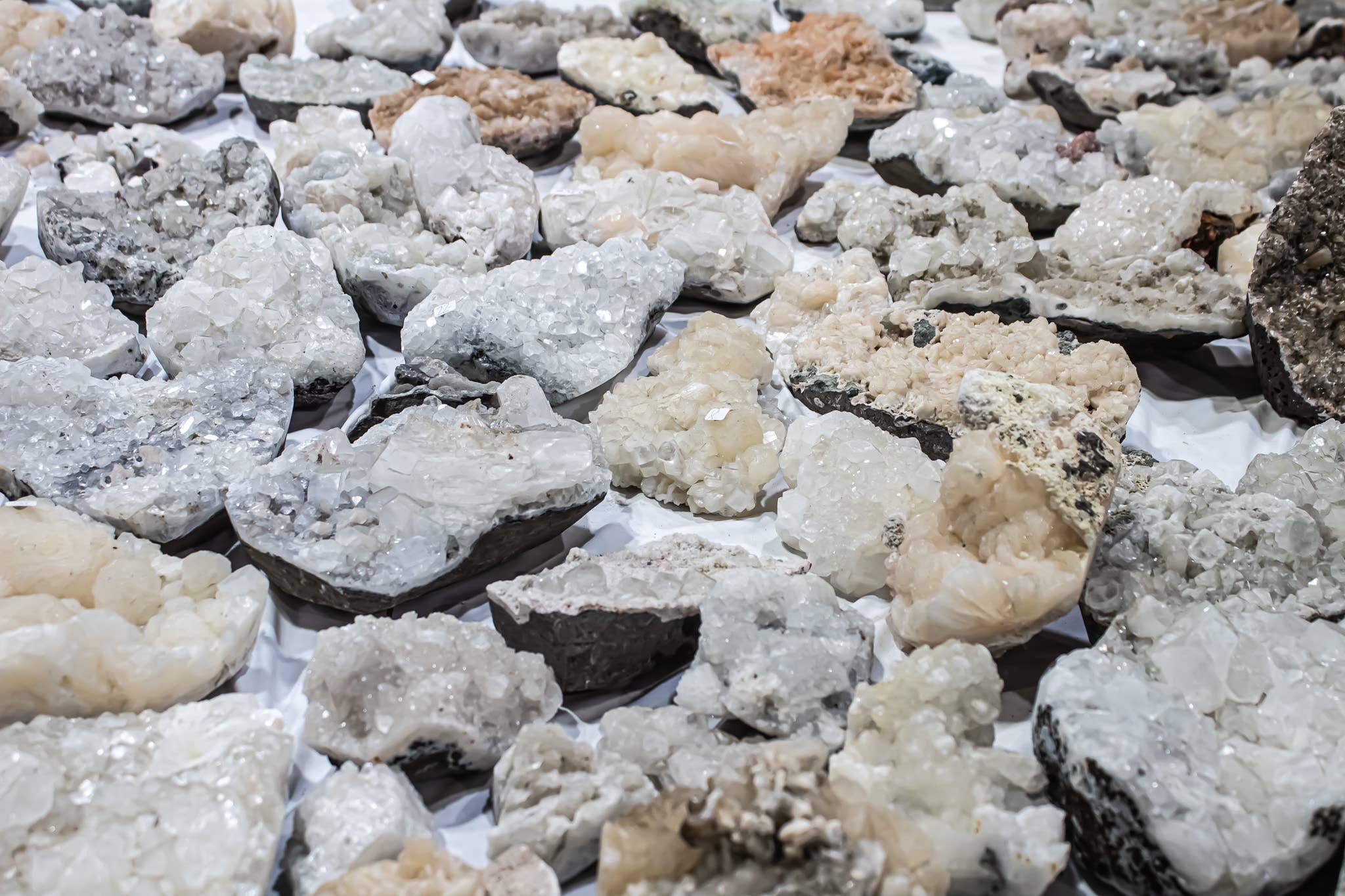 Apophyllite, Zeolite, and Stilbite