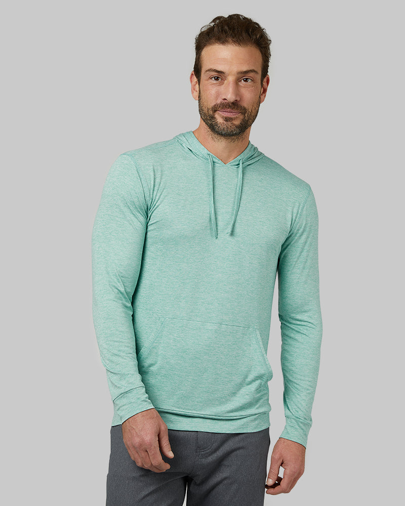 Kangaroo Pocket Hoodie Lightweight Sweatshirt