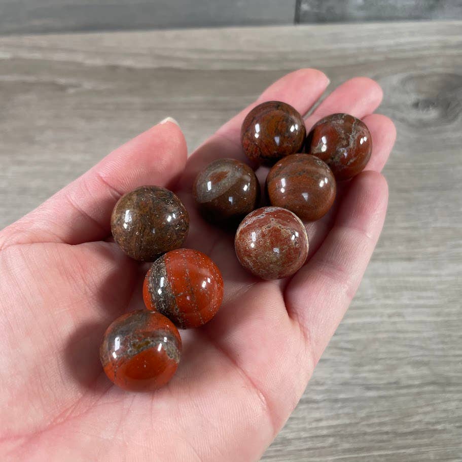 Gemstone Spheres 18mm-22mm  | Bulk Crystal Spheres: Dragon Stone