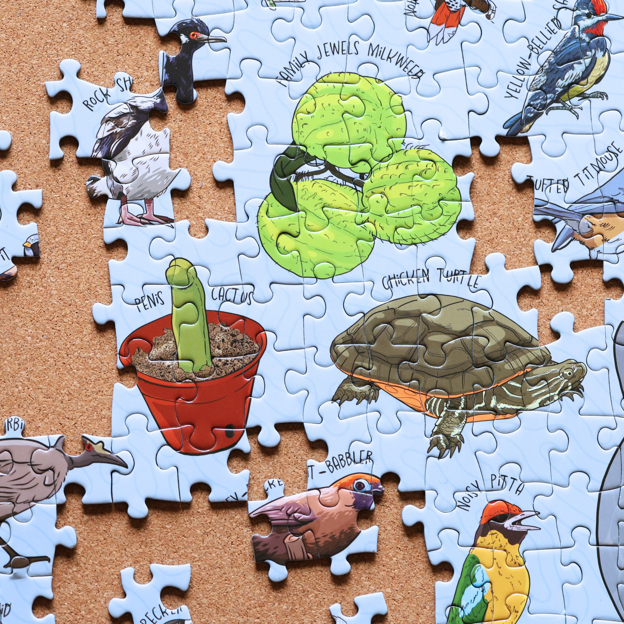 Silly Nature Puzzle – 1,000 Piece Funny Nature Gift