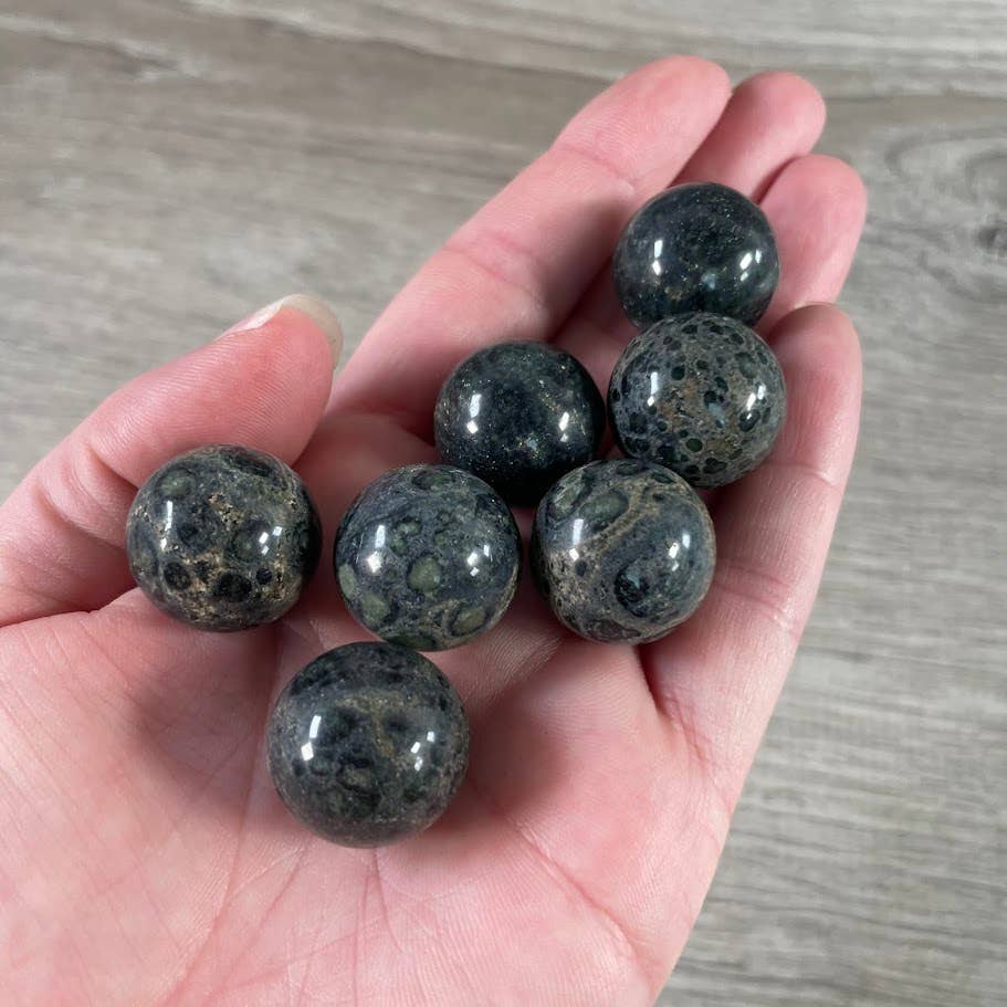 Gemstone Spheres 18mm-22mm  | Bulk Crystal Spheres: Dragon Stone
