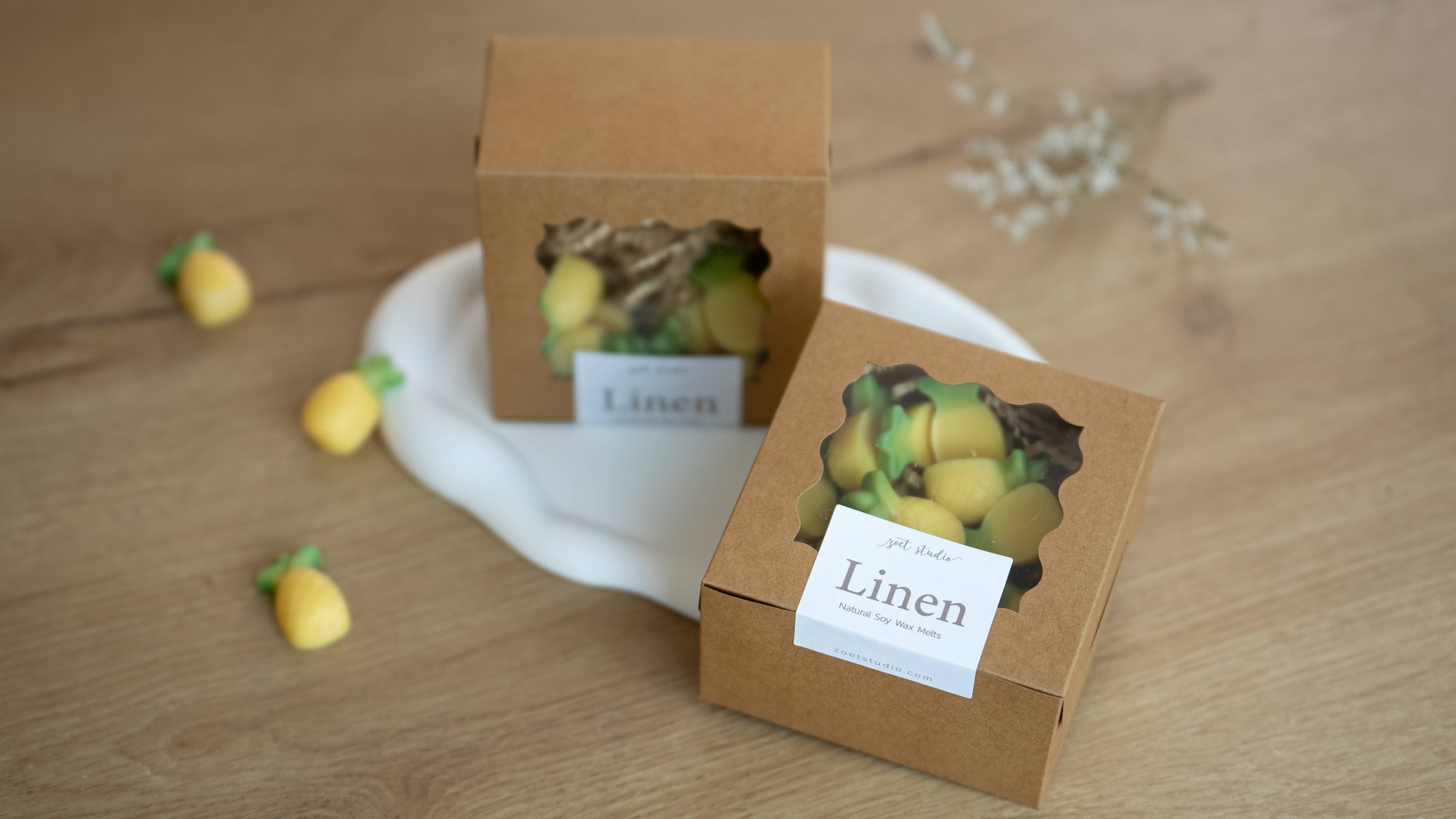 Natural Soy Wax Melts | Highly Scented: Coconut + Lime