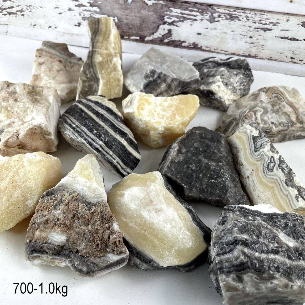 Crystal Mexican Onyx Rough Stones