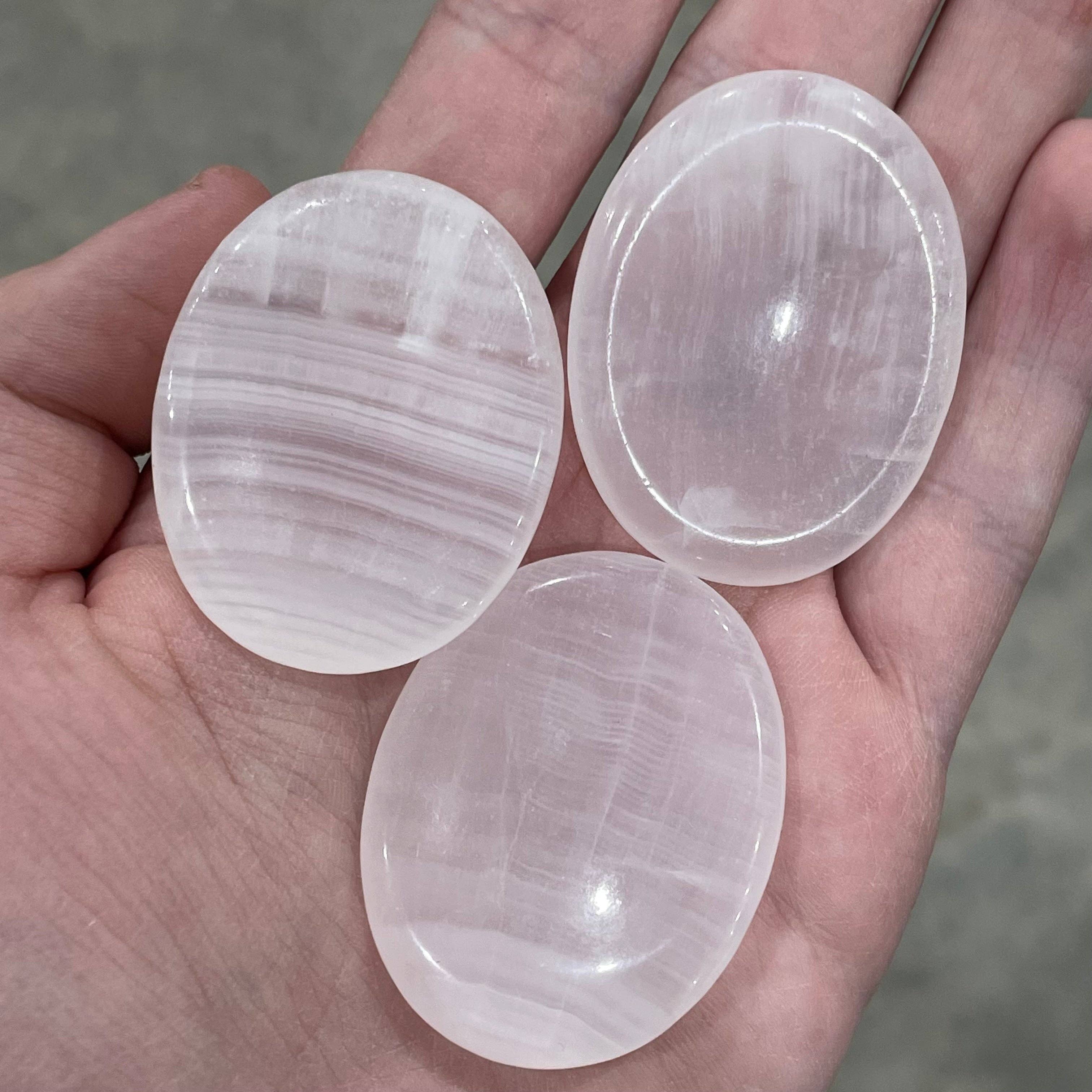 Oval Gemstone Worry Stones – Bulk Pocket Crystals: Kambaba