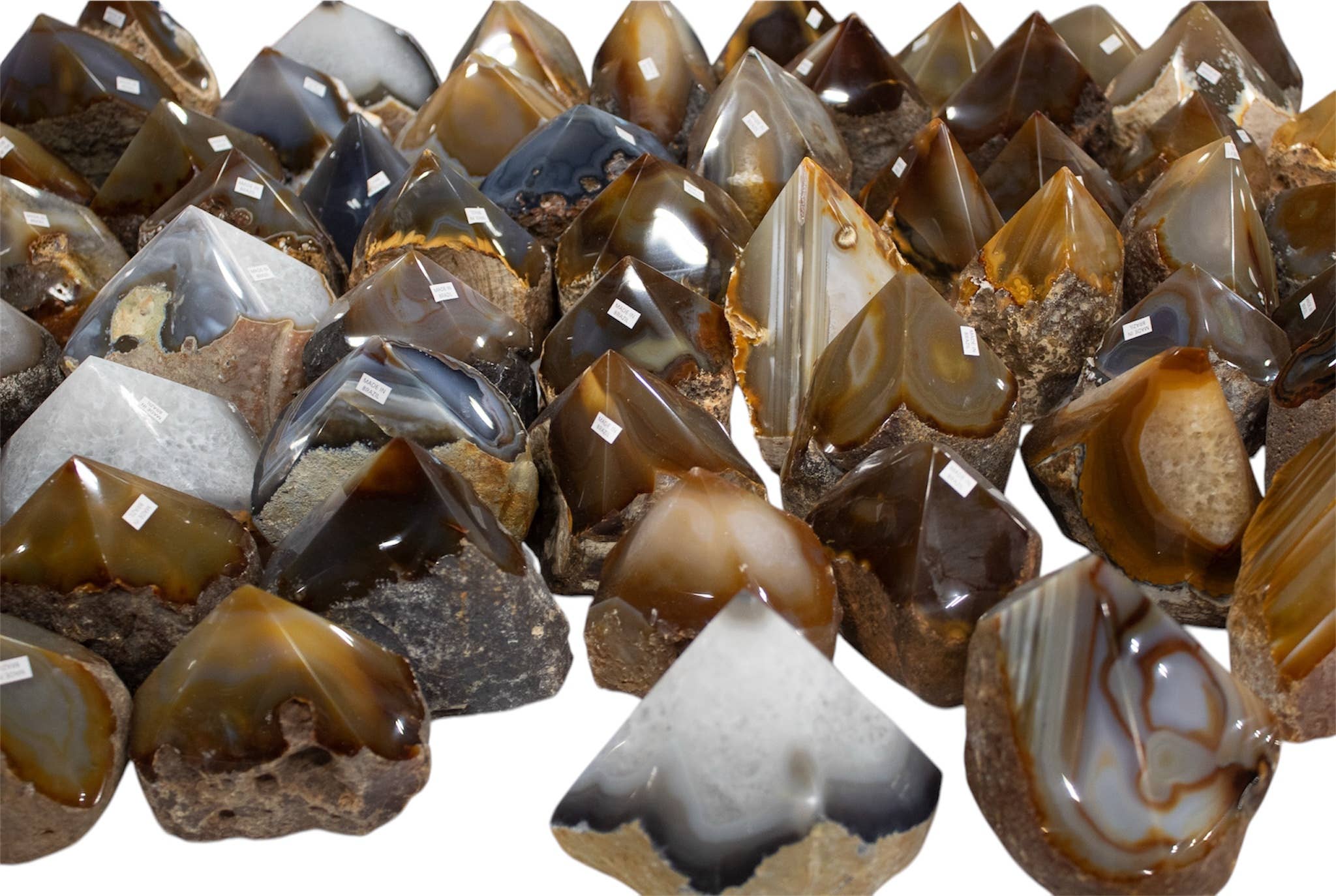 Agate Polished Top Points