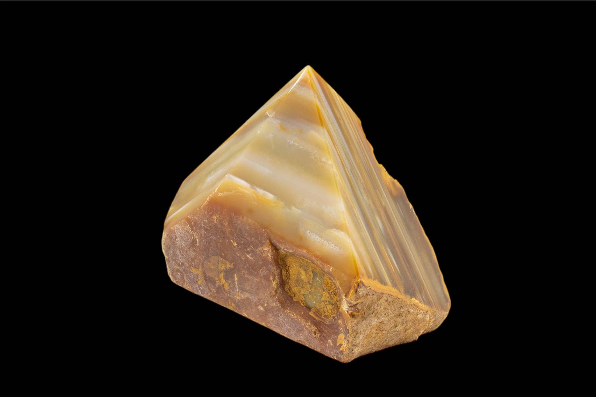Agate Polished Top Points