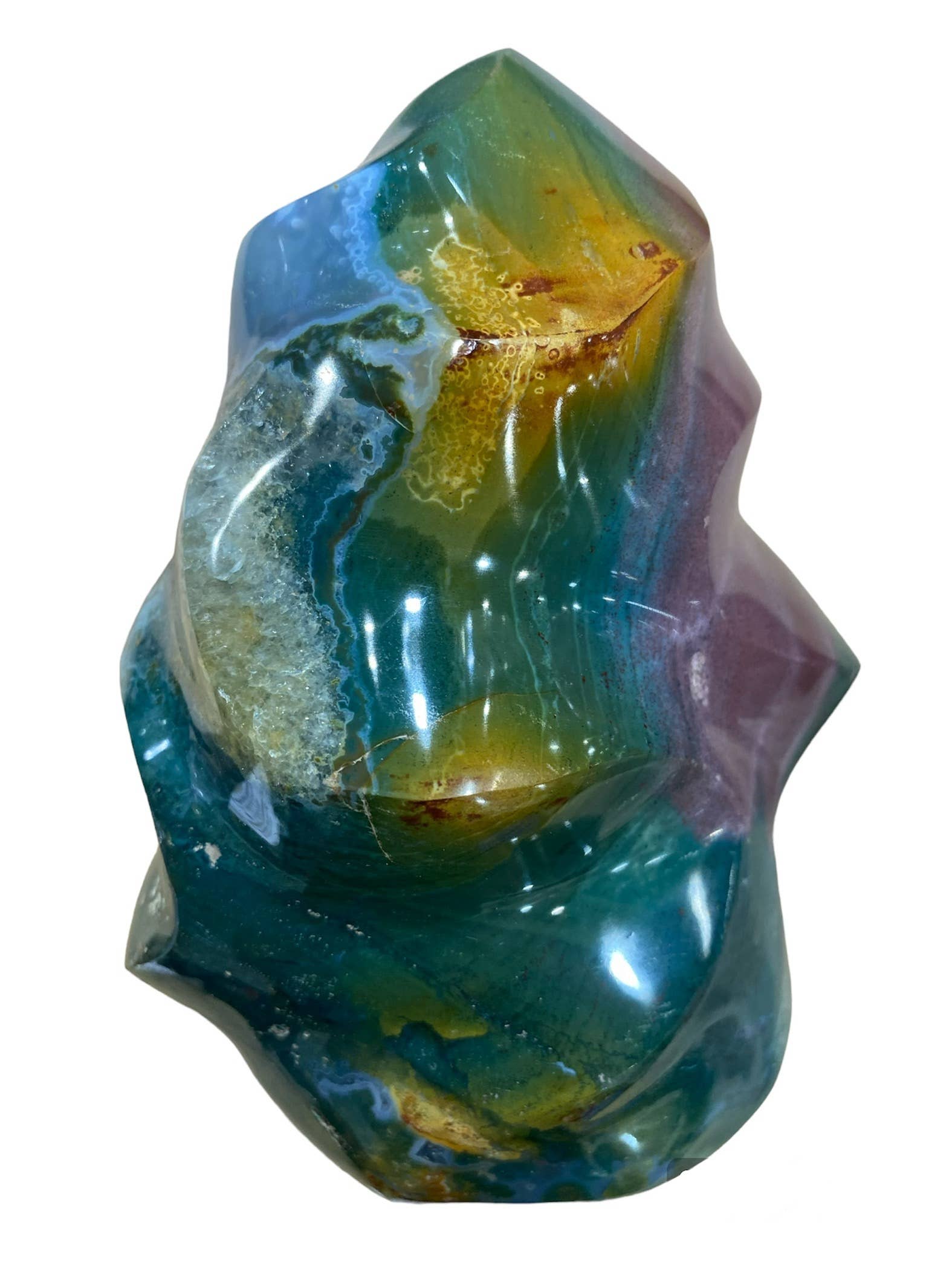 Ocean Jasper Flames