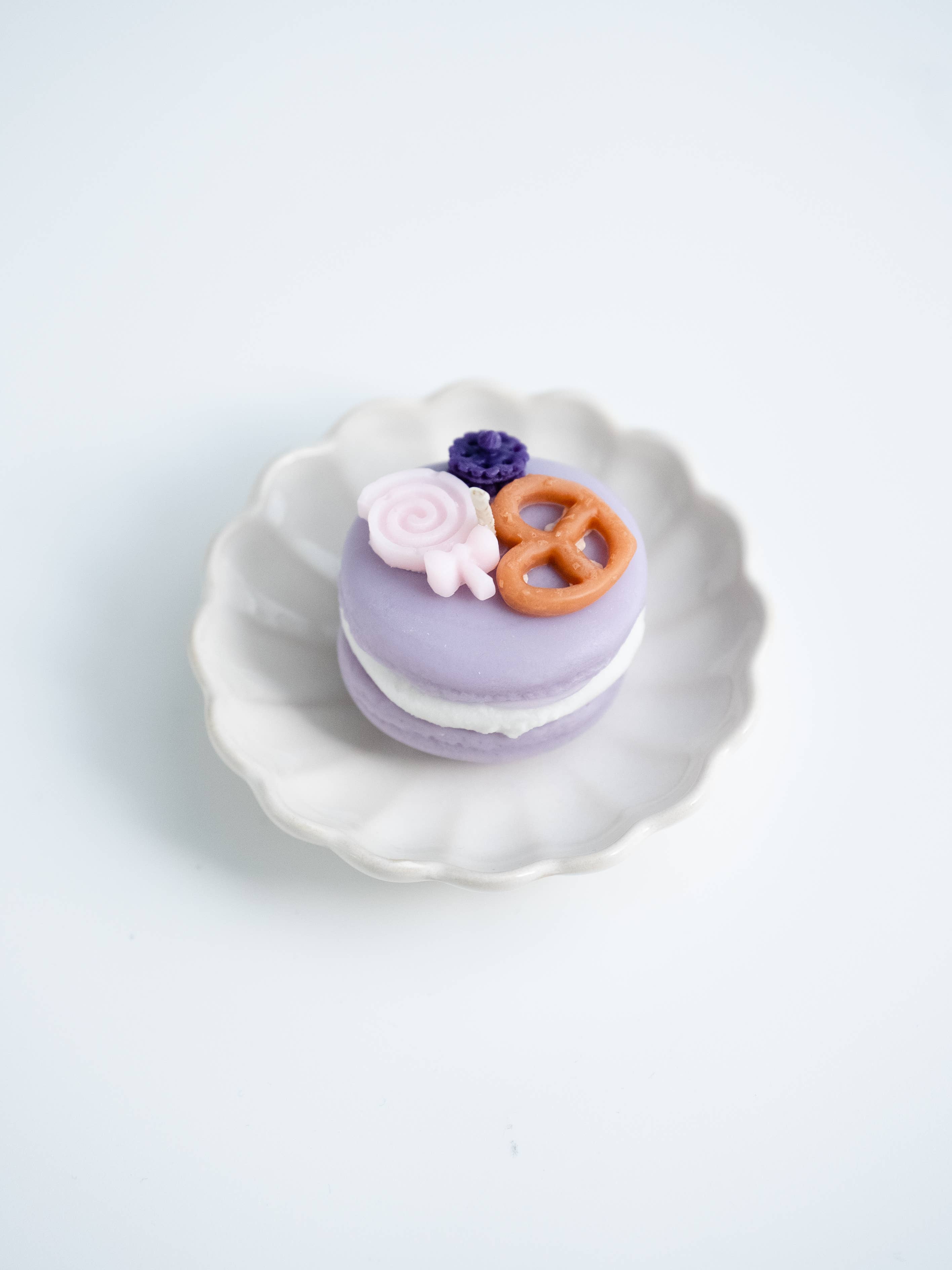 Macaron Dessert Candle Trio | Soy wax