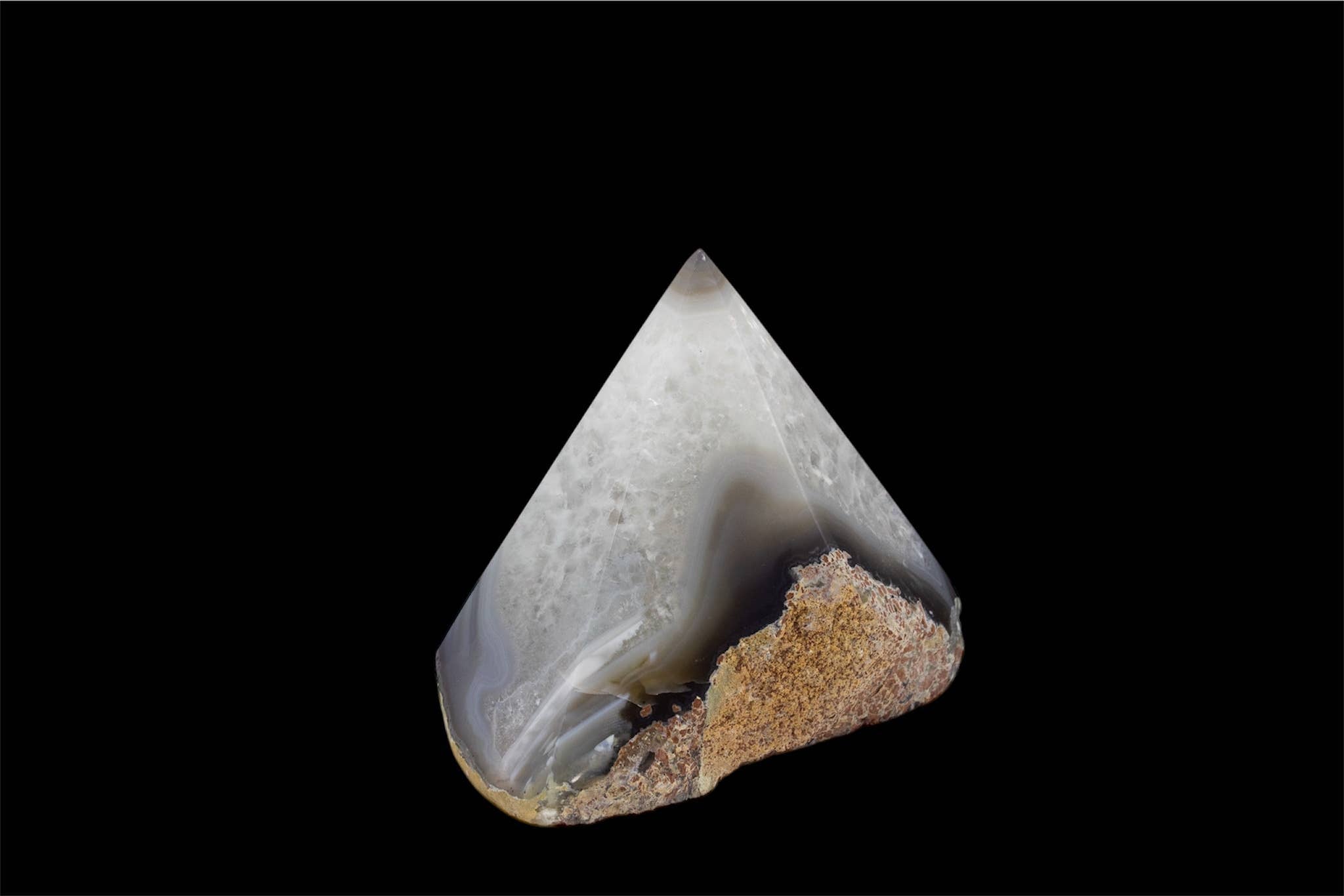 Agate Polished Top Points