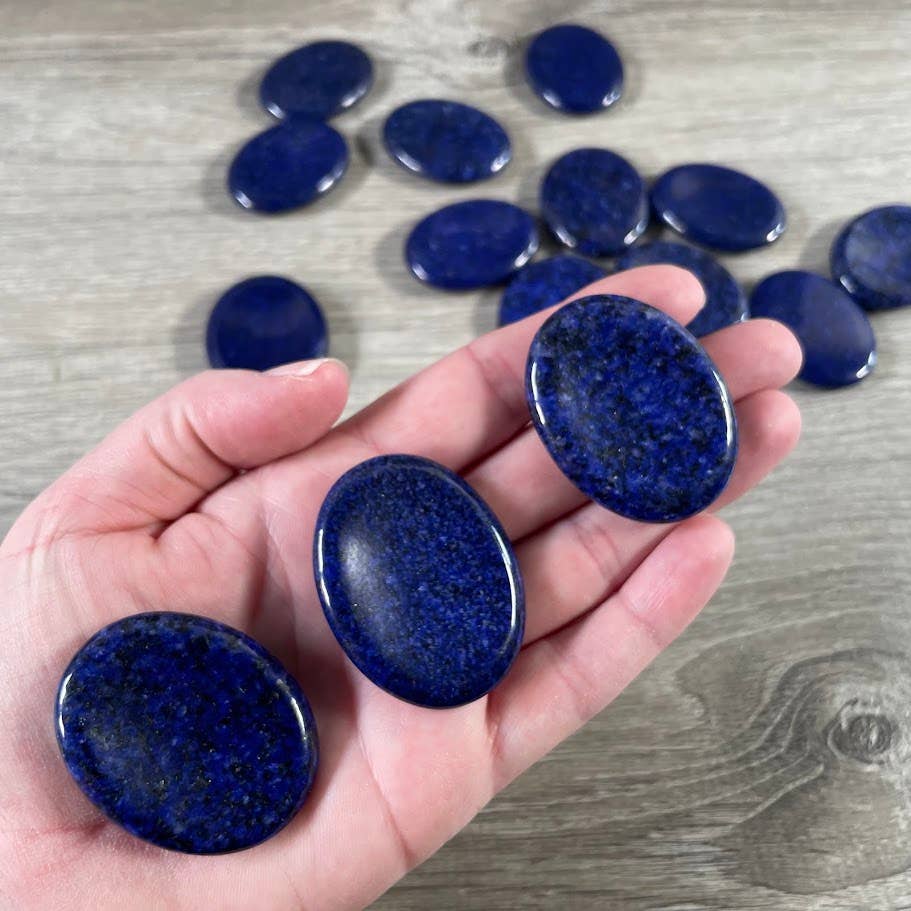Oval Gemstone Worry Stones – Bulk Pocket Crystals: Kambaba