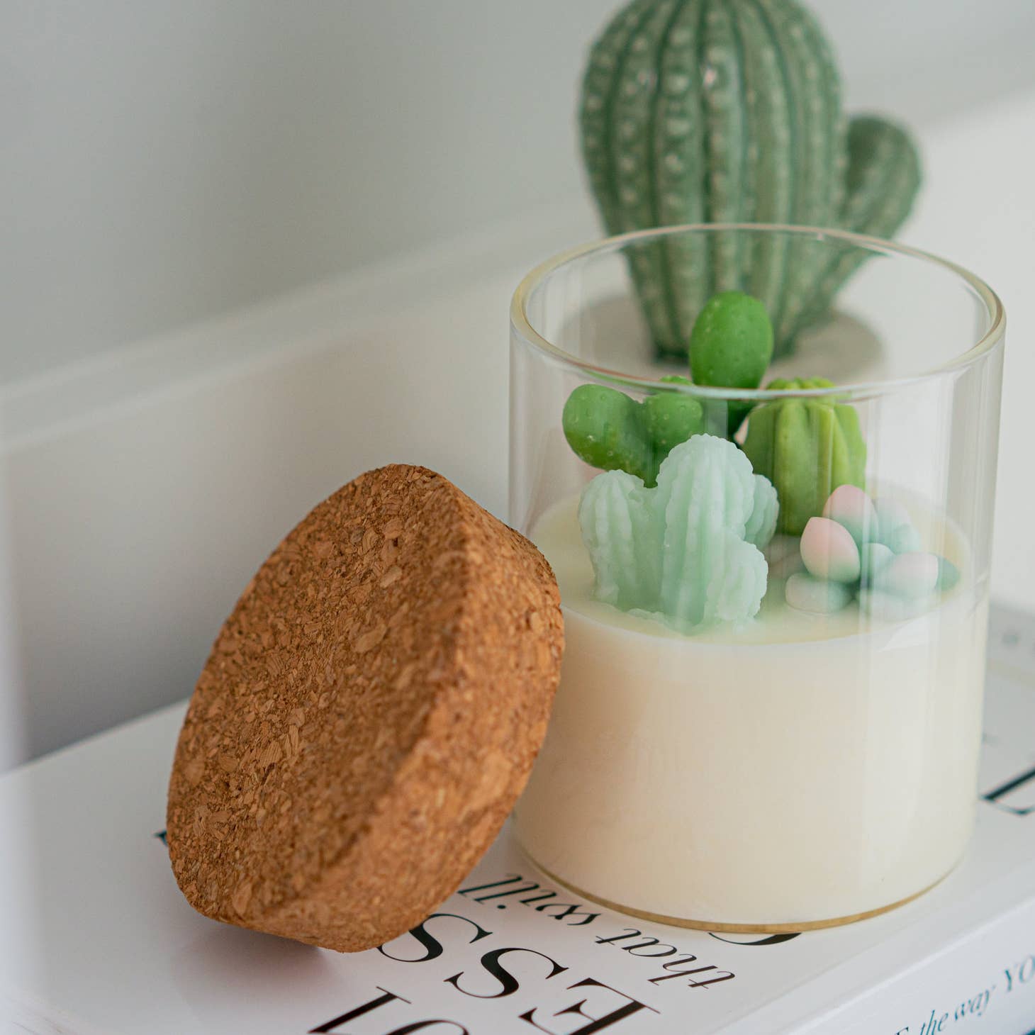 Prickly Pear Cactus Candle| | Soy Blend