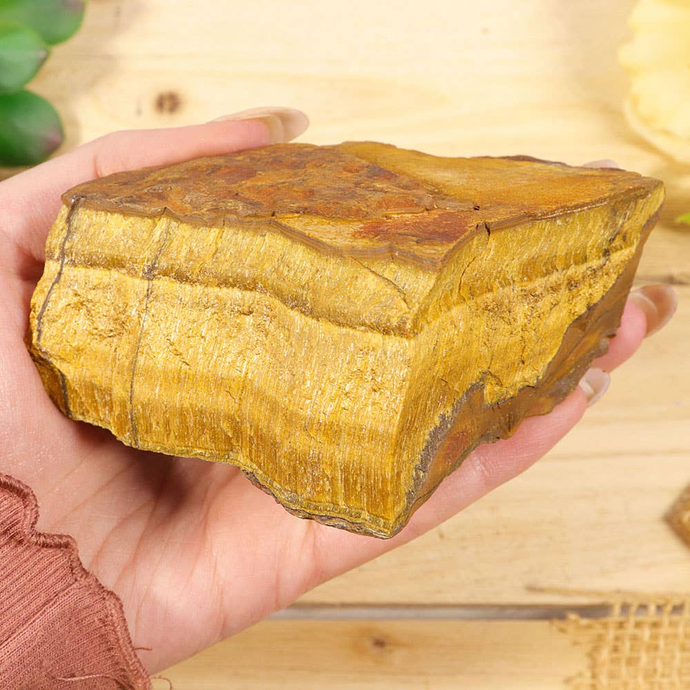 1 LB. Natural Raw Tiger Eye Specimens